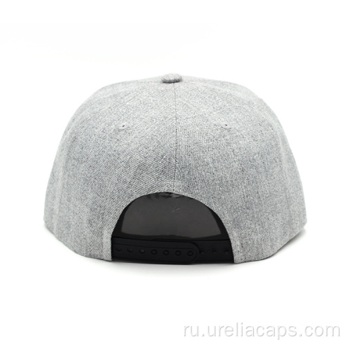 Шляпа Snapback с 35% шерстью